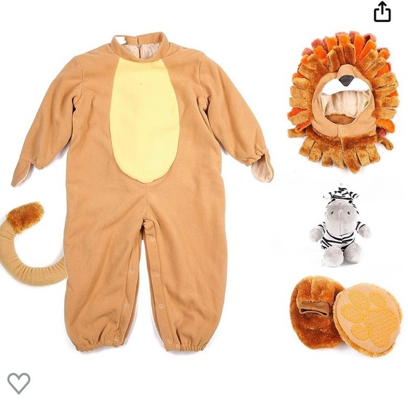 4 piece Baby Lion Costume- Spooktacular Creations - Picture 2 of 3